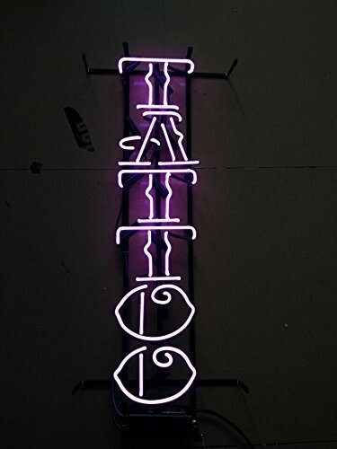 Lampada insegna neon tatuaggio - neon,