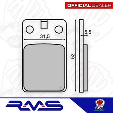 KIT COPPIA PASTIGLIE FRENO