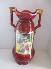 Vaso Stile Liberty Maiolica