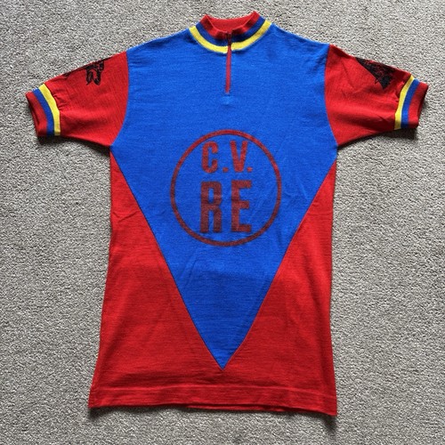 Maglia ciclismo lana italiana
