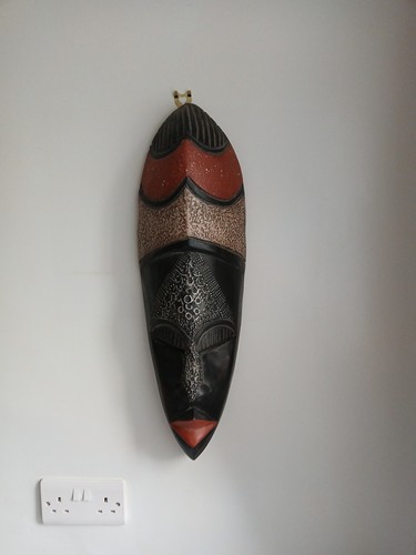 Vintage african hand carved - hand,