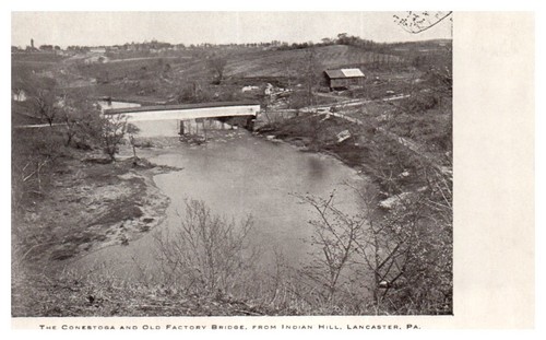 Cartolina del ponte - la,