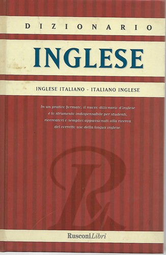 Dizionario inglese rusconi - inglese,