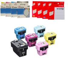 HP 363XL CARTUCCIA COMPATIBILE NO ORIGINALE Bk C M Y LC LM 