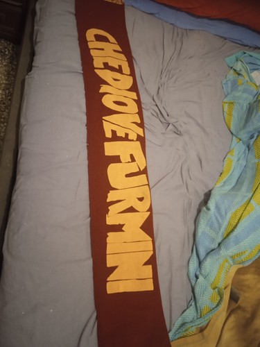 Vecchia sciarpa calcio roma - vecchia,