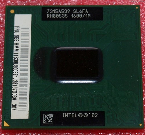 Cpu intel pentium centrino - pentium, m