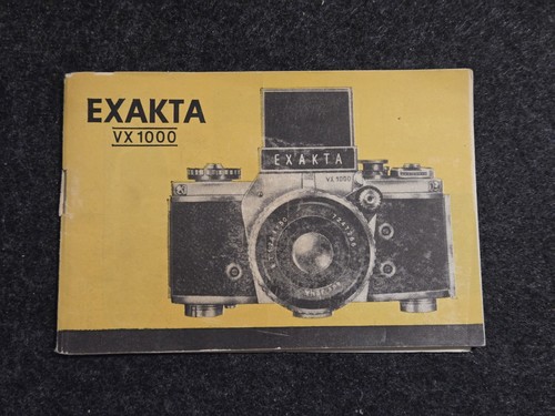 Exakta vx1000 1000 manuale - exakta,
