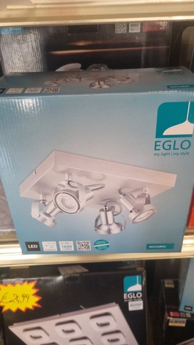 Plafoniera led eglo novorio - led,