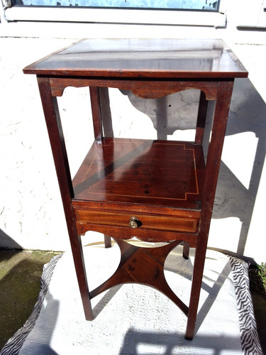 Supporto lavabo mogano - lavabo,