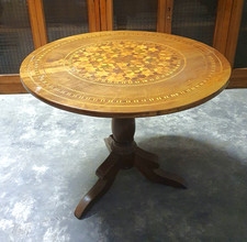 ANTICO TAVOLO TONDO  FINE '800