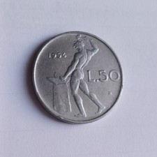 Moneta Da Collezione 50 Lire