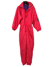 VINTAGE CAPT. SKI SUIT RED