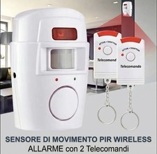 Anti-theft alarm with motion