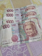 Banconota 1000 Lire Montessori