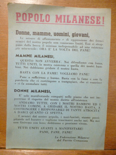 Partito comunista 1943 lotta - partito,