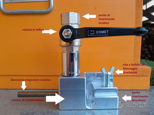 Sublimatore gas per acido - sublimatore,
