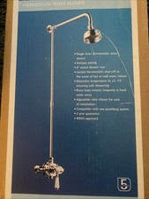 BRISTAN valvola doccia termostatica tradizionale a vista. Cascata. Nuovo