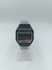 Orologio digitale Casio Melody Alarm argento nero vintage design retrò