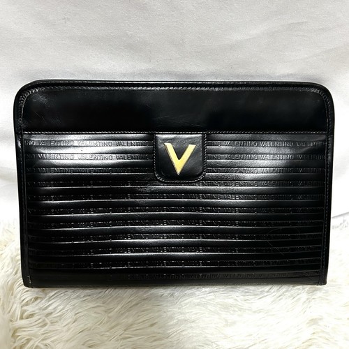 Pochette vintage pelle nera - vintage,
