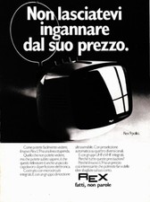 TV REX L9. Advertising 1974