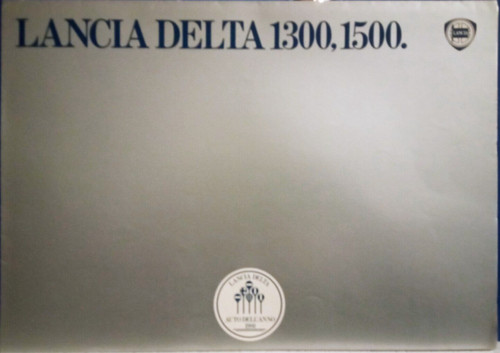 Depliant brochure lancia - lancia, delta
