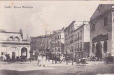 * GAETA - Piazza Municipio, Gran Caffè Traniello e Marinai
