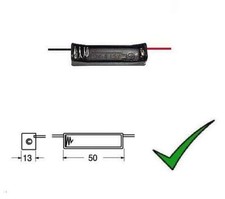 1pz contenitore per - per, pile