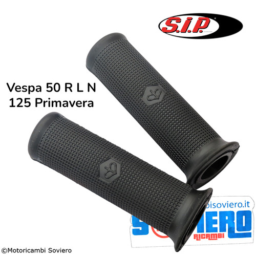 Manopole nere con stemma - manopole,