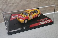 Slot car Ninco 50290 Citroen Saxo Super 1600 D.Sola scala 1/32 nuova in valigetta