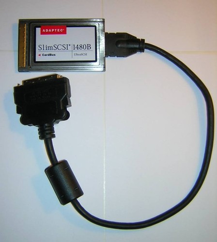 Adaptec slimscsi 1480b cardbus - slimscsi,