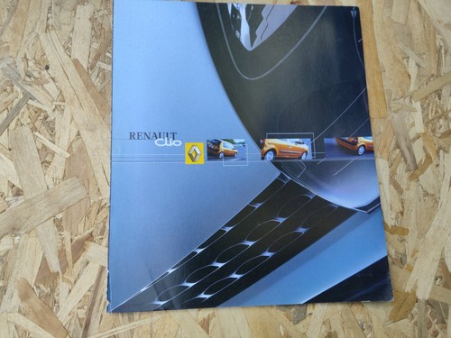 Depliant renault clio - depliant,
