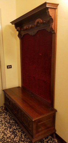 Cassapanca legno con - cassapanca,