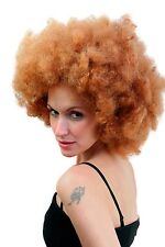 Superbad Funky Afro Wig Parrucca Foxy Brown Gigante Braun 70er Anni Disco Unisex
