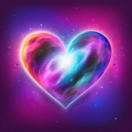 Galassia cuore arcobaleno - 3",