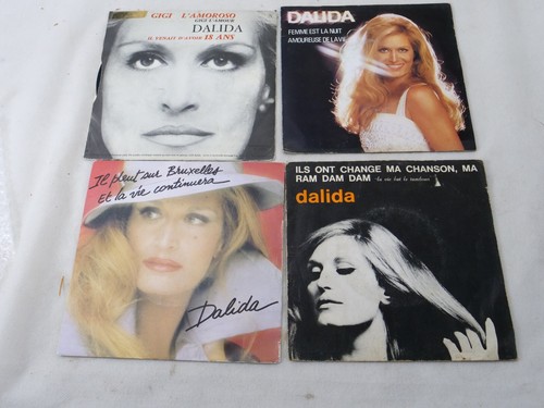 Lotto dischi giri dalida - lotto,