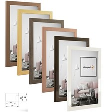 Cornici Alis Legno MDF Foto Poster Telaio Da 10x15 Moderno senza Tempo