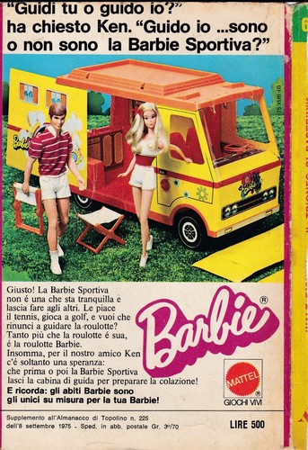 Pubblicità mattel roulotte - mattel,