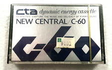 NUOVA CENTRAL C-60 slim audiocassetta nastro vuoto sigillato Made in Korea Tipo I