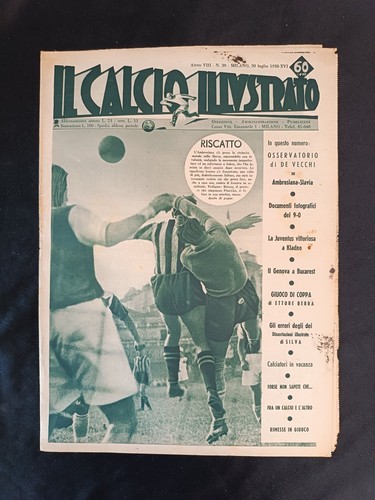 Rivista calcio illustrato - il,