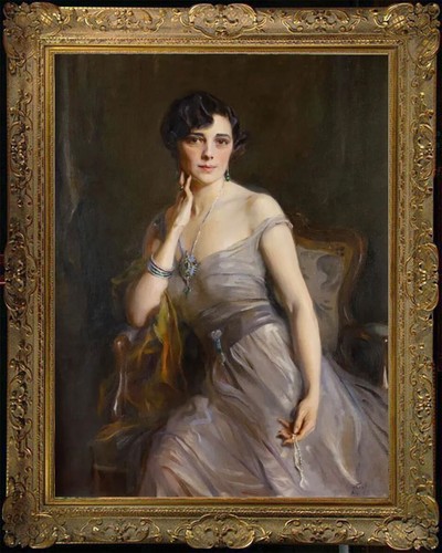 Dama dipinta mano abito - a,