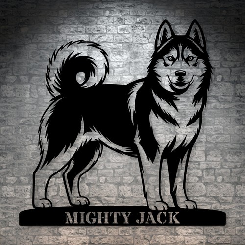 Insegna siberian husky - siberian,