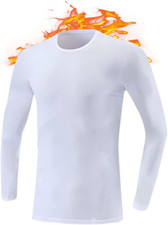 Maglia Termica Uomo Manica Lunga - Intimo Termico Uomo Perfetto per L'Inverno