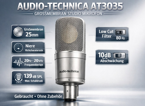 Audio technica at3035 - audio-technica,