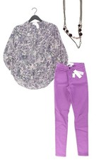 Completo moda donna taglia M con Apricot camicetta taglia M e collana