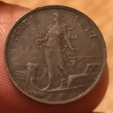 Moneta 1 Centesimo 1917 Prora
