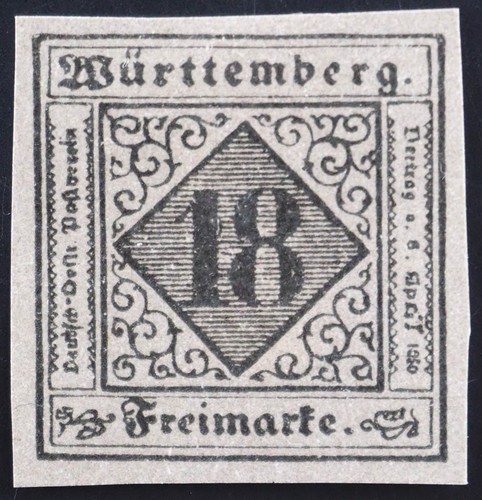 1865 württemberg kr - württemberg;,