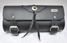 Barilotto in pelle borsa porta attrezzi per moto custom Harley cafè