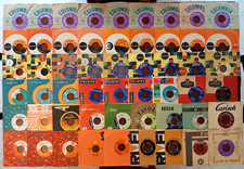 LOTTO 100 DISCHI 45 GIRI 7"