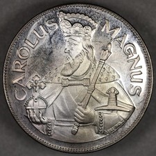 Andorra 1960 argento 50 piatti