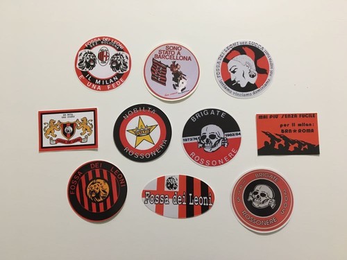 Milan adesivi ultras - milan,